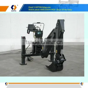 3 Point Backhoe Attachment for Foton,john Deere, Yto and Kubota Tractor thumbnail-2