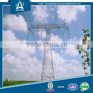 Jiayao 132kv Power Transmission Line Steel Lattice Tower thumbnail-1