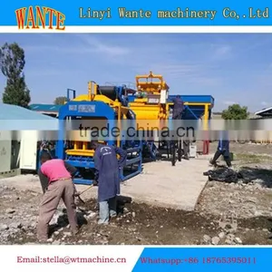 QT5-15 Hydraulic Clay Brick Press Hydraulic Press Machine for Curb Stone thumbnail-5