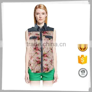 Clothing Supplier High Quality Custom Fashion Casual Blouse for Fat Woman thumbnail-2