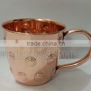 FDA Approved New 100% Copper Moscow Mule Mug thumbnail-1