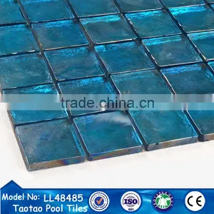 Foshan Tileeasy Company Price for Blue Glass Mosaic Tile in Italian thumbnail-3