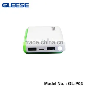 China Dongguan Manufacturer Wholesale Cheap Portable Power Bank 6600mah thumbnail-2