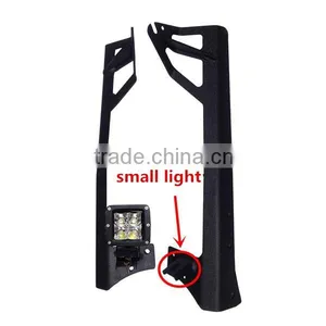 Jeep JK 2007-2014 Steel Windshield Mounting Brackets for 50" or 52" Led Light Bar thumbnail-2