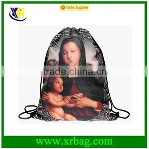 Madonna 3D Printing Women Outing Man Wild Sport Gym Bags Travel Backpack Vogue Trend Mochila Promotional Drawstring Bag thumbnail-1