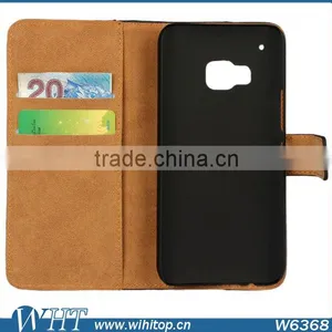 Wholesale Genuine Leather Case for HTC One M9, With Money Slot and Stand thumbnail-6