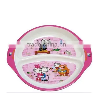 Hot Sale Cartoon Melamine Kid Ice Cream Eco Ware Dishes thumbnail-1
