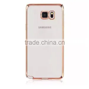 For Samsung Note 5 Electroplate Tpu Case,soft Tpu Case thumbnail-3