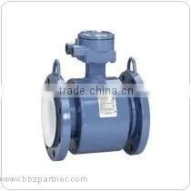 HART Output BBZ Tetrafluoroethylene Pipeline Sewage Magnetic Flowmeter thumbnail-1