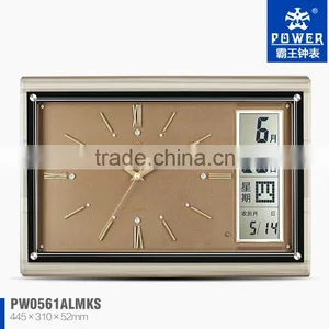 2014 Hot Sale Plastic Wall Clock With Japanese Movement thumbnail-1