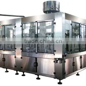 Automatic Washing, Filling and Rotary Capping Machine, Beverage Filling Machine, Bottle Washing Filling Capping Machine thumbnail-1