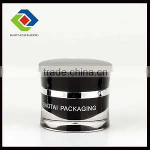 Classic Empty Acrylic Cream Jar, Cosmetic Packaging thumbnail-1