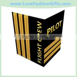 PILOT (3 BARS) GOLD-Passport Cover thumbnail-1