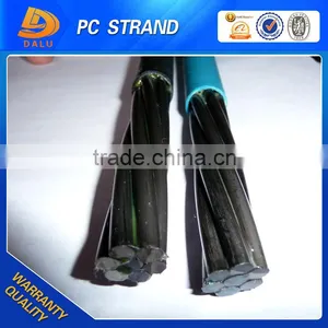 Building Material Concrete 7 Wire Prestressing 12.7mm Unbonded Strand thumbnail-1