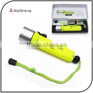 Underwater 160lumen Powed by AA Battery Led Torch Depth 50m Led Diving Flashlight thumbnail-1
