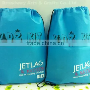 Non Woven Promotional Drawstring Shoe Bags for Shopping thumbnail-2