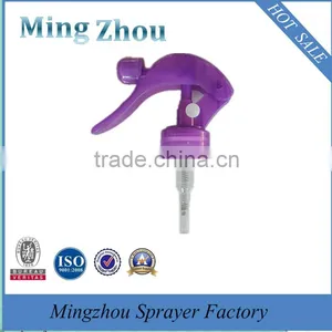 MZ-F Good Quality Mini Plastic Material Trigger Sprayer in China/trigger Spray Bottle thumbnail-3