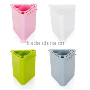 Multi-function Spoon Fork Chopstick Knife Kitchen Plastic Storage Rack thumbnail-4