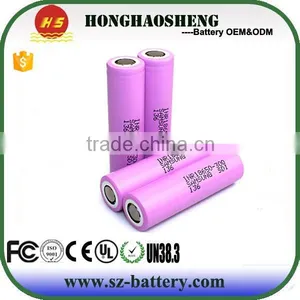 In Stock!Samsung Vapor Batteries 18650 3000mah Samsung 30Q INR18650 3.6v 15amp Lithium Ion Rechargeable Battery 30Q thumbnail-1