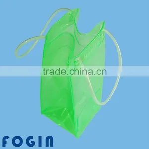 Recyclable Clear Pvc Ice Wine Bag thumbnail-1