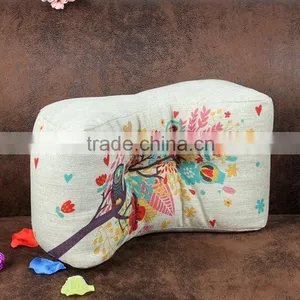 2015 New Cartoon Owl Digital Printing Waist Cushion Cover Thicken Office Pillow thumbnail-2