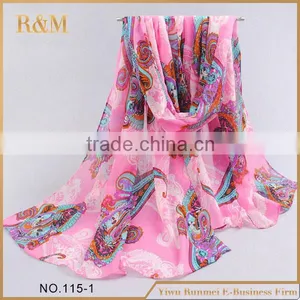 Factory Main Products! Originality Silk Gauze Scarf From Manufacturer thumbnail-2