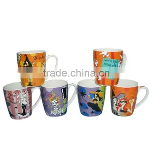 Wholesale Ceramic Beautiful Novelty Coffee Cup thumbnail-1