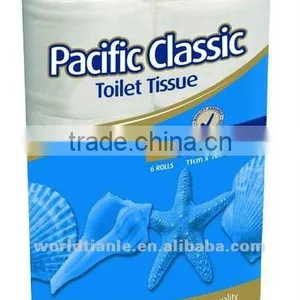 1ply Interleaved Toilet Tissue 500 Sheets thumbnail-1