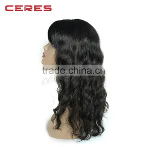 High Quality Popular Modern Style Natural Wave Long Length Wavy High Temperature Resistant Matte Finish Synthetic Wig thumbnail-3