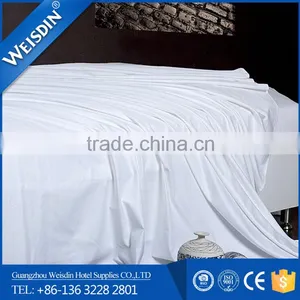 Hot Sale Hotel Bedding Set100% Cotton White Hotel Use Bed Sheet thumbnail-4