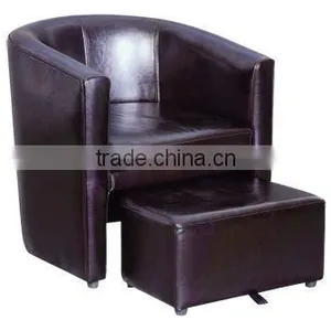 Chocolote Leather Sofa Furniture AL-SF3061 thumbnail-1