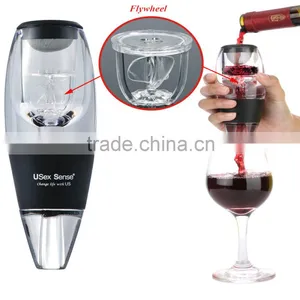 Excellent Bar Set New Design Wine Aerator Decanter With Flywheel thumbnail-1