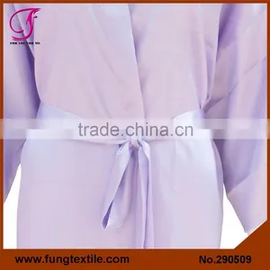 290509 Women Short Satin Bathrobe thumbnail-3
