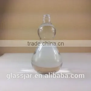Unique Shape Vodka Glass Bottle thumbnail-1