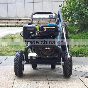 BISON Taizhou 150bar Portable Gaoline High Pressure Washer, Gasoline High Pressure Water Jet Cleaner thumbnail-3