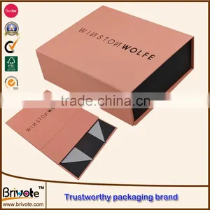 2016 Customize Paper Magnetic Closure Flat Folding Gift Box Quality Choice thumbnail-1