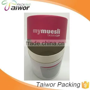 Custom Food Grade Paper Box Cylinder Packaging Box thumbnail-1