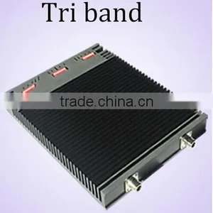 27dBm 70dB 900 2100 2600 MHz Mobile Signal Booster 2G 3G 4G Tri Band Booster thumbnail-1