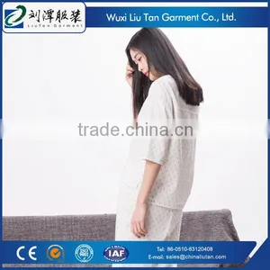 Fresh Flower Print Sexy Asian Lady the Sleepwear Oem Factory thumbnail-3