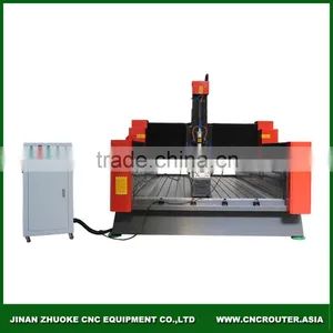 Water Cooling CNC Engraving Machine Stone 3D CNC Router 1325 for Marble, Ceramic, Granite, Stone With Double Motor Rotary Axis thumbnail-1