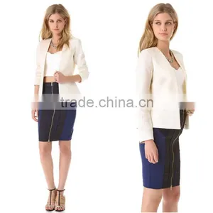 Korean Fashion Varsity Baseball Long Sleeve Jacket for Woman thumbnail-1