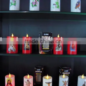 Led Graveyard Candle USA Religious Candle thumbnail-1