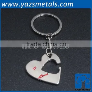 Factory Custom Valentine's Day Gift Metal Keychain thumbnail-1