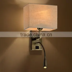 Contract Bronze Plated Hotel Bedside Wall Lamp,Bronze Plated Hotel Bedside Wall Lamp,bedside Wall Lamp WL1089 thumbnail-2