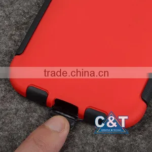 C&T Heavy Duty Defender Dual Layer Protector Hybrid Phone Cover Case for Motorola Moto G 1st Generation thumbnail-5