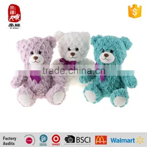 Custom Stuffed Animals White Blue Big Plush Toys Teddy Bears thumbnail-1