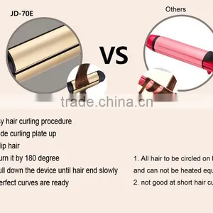JINDING Straight Curly 2 in 1 Hair Iron 110V-220V Straight Hair Curly Hair Styling Tools thumbnail-3