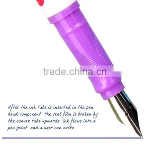 Plastic Ink Cheap Fountain Pen thumbnail-3