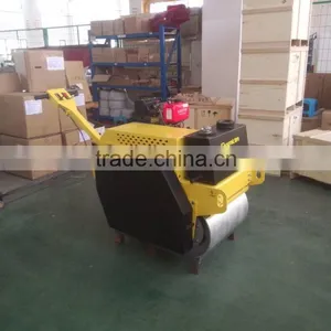 Double Drum Steel Road Roller With Honda Engine thumbnail-3