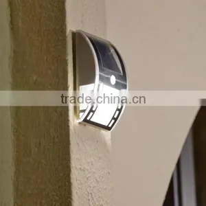 2014 Brand New Patent Solar Wedge Light PIR Solar PIR Wall Light thumbnail-1